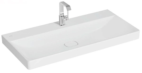 Vitra 7529B001-0041 Metropole Asma Lavabo,100cm,Mat Beyaz.